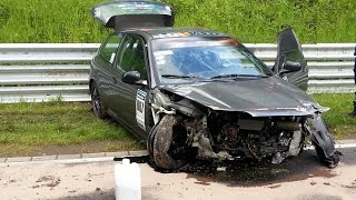 BIG Crash amp Fail Compilation 2015 Nürburgring Nordschleife [upl. by Lefty293]