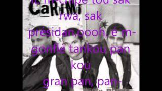 Carimi Fem Kadow Lyrics [upl. by Khan]