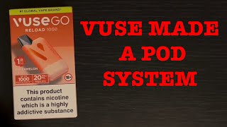 Vuse Go 1000 Unboxing and initial review [upl. by Saibot]