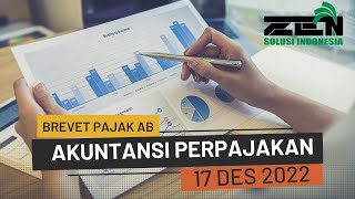 Pelatihan Brevet AB Materi Akuntansi Perpajakan [upl. by Tnomyar236]