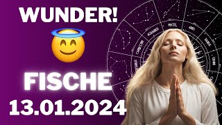 FISCHE ♓️⭐️ EIN WUNDER FÜR DICH 😱 Horoskop  13Januar 2024 fische tarot [upl. by Dov]