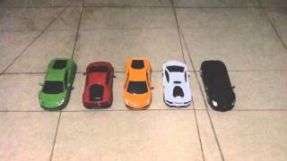 Petron Lamborghini Model Cars Movements Part 2 [upl. by Salohcim]