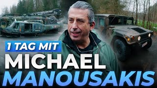 WO KAUFT man PANZER Ein Tag mit MICHAEL MANOUSAKIS [upl. by Tilney800]