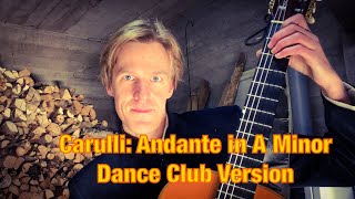 Ferdinando Carulli Andante in A minor op 241 disco version [upl. by Keiryt66]