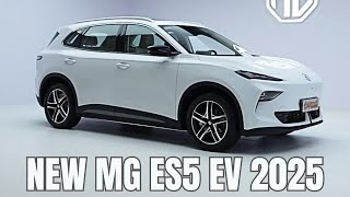 With White Design Color  New MG ES5 EV 2025 [upl. by Arabele210]