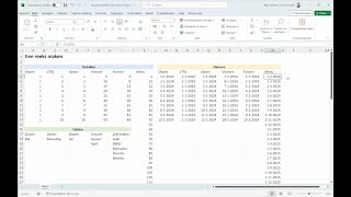 Een reeks maken of doorvoeren in Excel [upl. by Nyltac190]