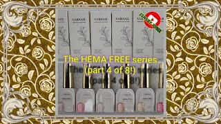 HEMA free color gel polish set  S22 Go Natural  Varnail  Re Unboxing part 4 of 8 [upl. by Lesslie]