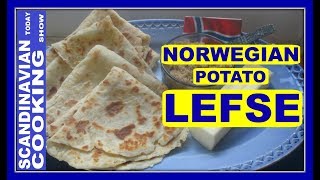 Lefse Recipe  How To Make Potato Lefse From Scratch [upl. by Nabois]