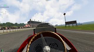 AC  Alfa Romeo 158 quotAlfettaquot 1950  Kyalami 1967  Test lap [upl. by Eidnil]