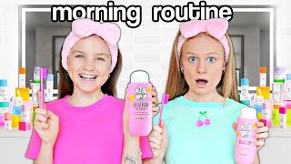 COPYING My 12 Year Old SISTER’S SCHOOL MORNING ROUTINE [upl. by Nerita]