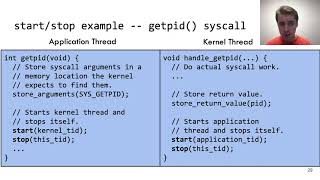 HotOS 2021 A Case Against Most Context Switches Fun Hardware [upl. by Dlarej]