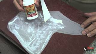 DIY Cutting Templates For Leather Tooling [upl. by Eniamret957]