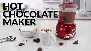 HCM700RETRORED  Retro 32Ounce Hot Chocolate Maker amp Dispenser [upl. by Shauna]