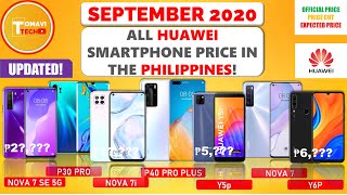 Huawei SmartPhones Pricelist in Philippines  September 2020  All Updated With Narration [upl. by Teferi]