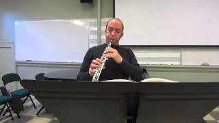 Ferling Oboe Study No 30 Aaron Hill [upl. by Nahpos]