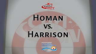 2023 ONTARIO STOH CHAMPIONSHIPS  Homan vs Harrison [upl. by Domella]