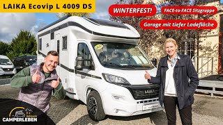 LAIKA Ecovip L 4009 DS Wohnmobil hervorragend WINTERFEST  2024  CampErleben Zobjack [upl. by Nathalie830]