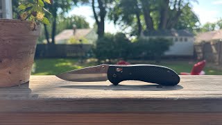 Slice Testing the Benchmade Griptilian [upl. by Aisiat42]