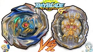 Imperial Dragon vs Regalia Genesis  Beyblade Burst Gachi [upl. by Lurline]