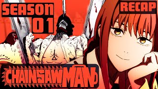 Chainsaw Man Season 1 FULL RECAP WITH MEMES [upl. by Islean101]