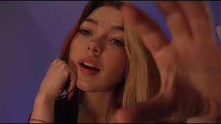 The most comforting face tapping amp scratching 🥰 ASMR  unintelligible whispers amp mumbling [upl. by Baptist386]