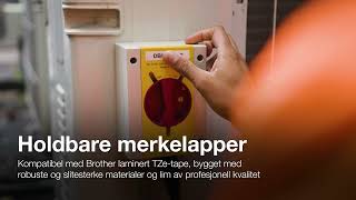 Brother PTE560BTSP profesjonell merkemaskin med integrert Bluetooth koffert og 4 x TZetape [upl. by Lief180]