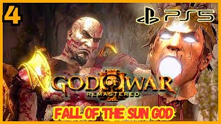 God Of War 3 Remastered  Kratos vs Helios  God of The Sun gameplay [upl. by Ulrika]