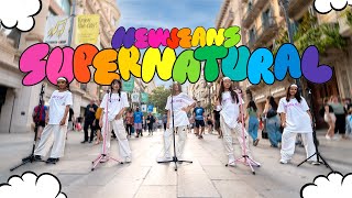 KPOP IN PUBLIC NEWJEANS 뉴진스  SUPERNATURAL  Dance Cover by Mini EST from Barcelona [upl. by Bullion332]