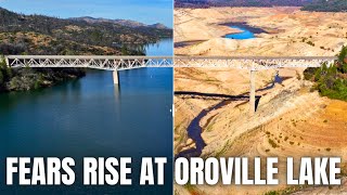 Fears Rise For Another Dry Lake Oroville As Water Still Dropping Fast [upl. by Etra138]