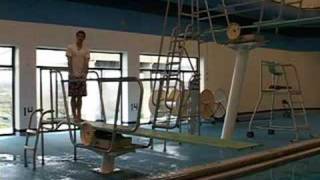 Springboard Diving Techniques  The 5 Step Approach Demonstration [upl. by Etnuad]