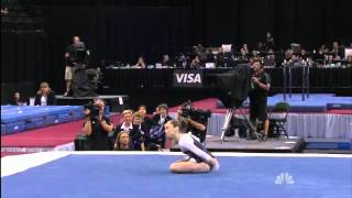 McKayla Maroney Floor Exercise 2011 Visa Championships Day 2 [upl. by Diehl]