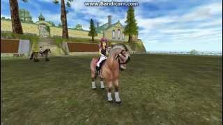 StarStable Online  the fjord horses gaits [upl. by Suilenrac]