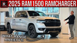 The 2025 Ram 1500 Ramcharger Is An Electric Truck That Eliminates Range Anxiety [upl. by Ahsekin]