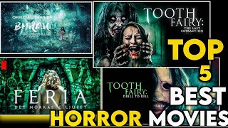 Top 5 Best Hollywood Horror Movies 2024 on YouTube Netflix Amazon Prime in Hindi [upl. by Nekal]