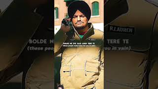 Sidhu Woose Wala  sidhu moose wala song rip song punjabisong [upl. by Ynehteb]