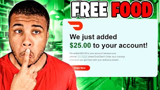 How To Get FREE DOORDASH 2023 DoorDash Discount Code Easiest Method [upl. by Bissell625]