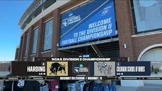 2023 NCAA Div II FB Championship  Harding vs Colorado School of Mines [upl. by Norvil]