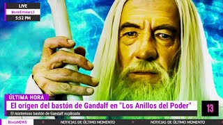 Los Anillos de Poder ¡El BASTÓN de GANDALF Explicado [upl. by Aihsoj44]