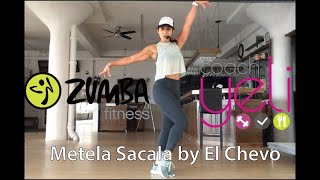 METELA SACALA  El Chevo  Zumba fitness choreography [upl. by Kcirret145]