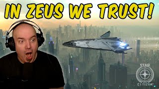 ZEUS WALK THROUGH and NEW MFDs on The Inside Star Citizen Review [upl. by Mosi]