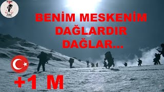 Benim Meskenim Dağlardır Dağlar Komando Marşı [upl. by Eibba]