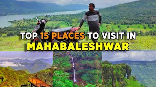 Mahabaleshwar  Top 15 Tourist Places to Visit  Mahabaleshwar Hill Station  Mahabaleshwar Trip [upl. by Eitirahc557]