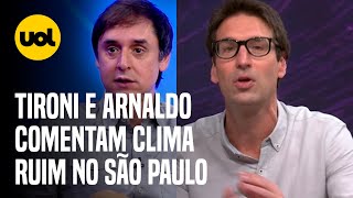 🔴 Arnaldo e Tironi comentam AO VIVO situação do SÃO PAULO após derrota Ramon interino na seleção [upl. by Alyworth]