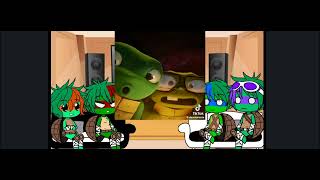 2012 tmnt reacts to Mutant Mayhem [upl. by Androw]