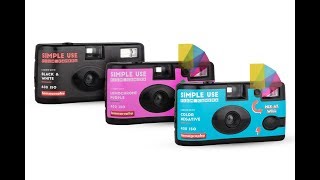 Lomo Simple Use Film Camera  Overview and ReLoad [upl. by Irreg]