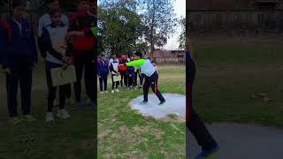 Shot Put Technique Practice Throw 🚀shotputthrow trending sports [upl. by Kemble]