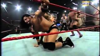 Leakee VS Seth Rollins VS Dean Ambrose Full Match [upl. by Danika323]