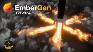 EmberGen Tutorial Starship Launch RealTime VFX Simulation  RedefineFX [upl. by Conias214]