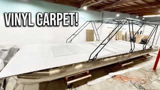 Building My Dream Yacht From Scratch Pt 12  Flooring amp Carpets [upl. by Ahsinelg]