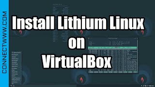 How to install Lithium Linux on VirtualBox  Debian based Linux Distribution  Openbox desktop [upl. by Lahsiv]